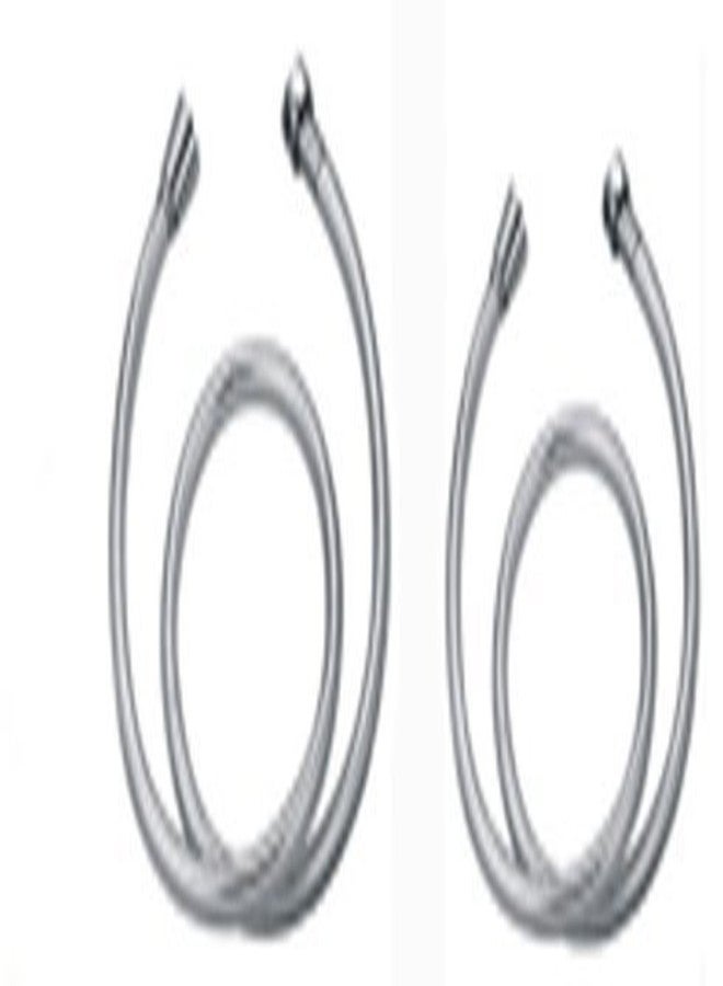 SHRUTI Shower Tube Full Silver (Pipe for Hand Faucet in Toilet & Bathroom) (1 Mtr) - Image 2